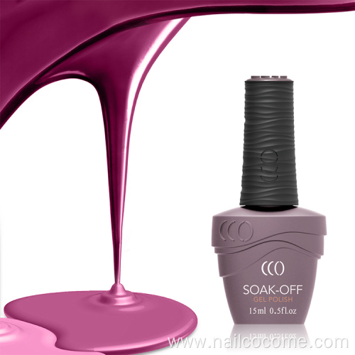 CCO customized logo private label non toxic custom oem colors uv gel nail polish